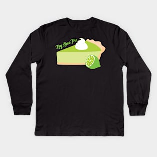 Key Lime Pie Kids Long Sleeve T-Shirt